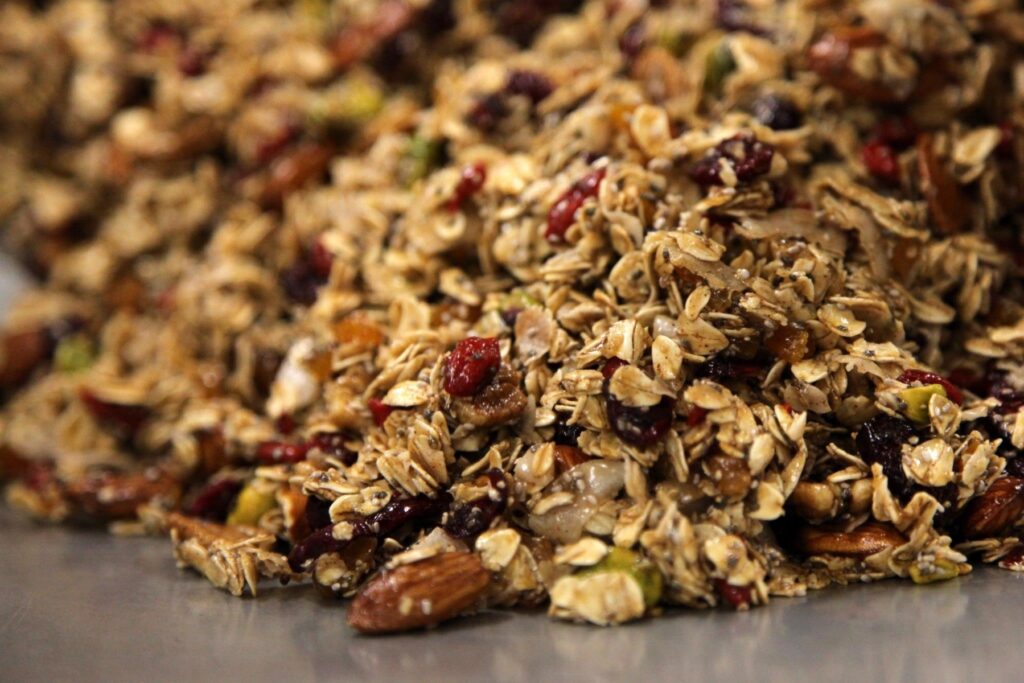 Our Granola is representative of our product line made with natural goodness!